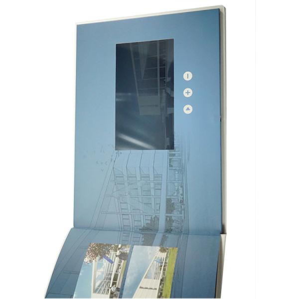 Video IN Folder 7 inch HD 2GB Multi page handmade lcd video brochure card for Business gift