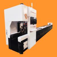 Automatic Aluminum Tube Cutting Machine 10-100 Inches Min PLC Control