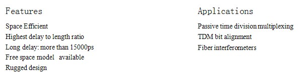 Стабилизированный идущий переключатель оптического волокна, ручной оптический вкладыш задержки для интерферометров волокна