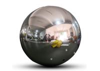 Bola de suspensão inflável decorativa do espelho do festival do PVC/esfera reflexiva de prata espelho do balão