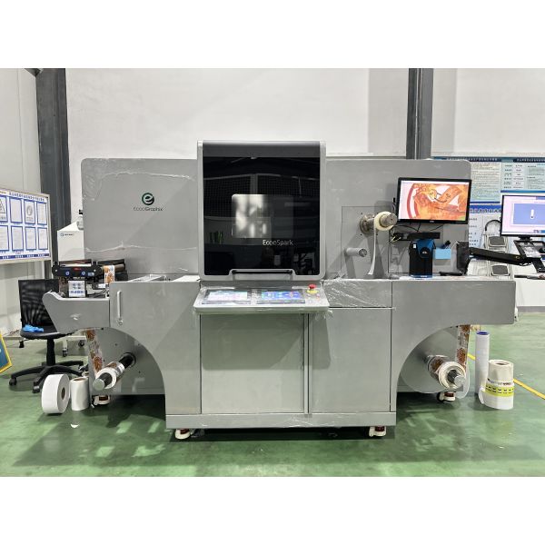 Digital Label Embellishment Machine with No Plate Required 1440*360 dpi Resolution and 3 Years Warranty