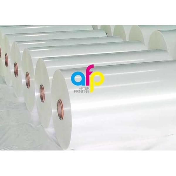 PET Polyester Roll Laminating Film Double Side Corona Treatment SGS Approval