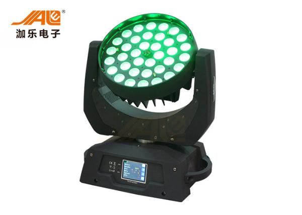 Hot Sale 36pcs 18w RGBWA UV 6in1 Led Zoom Moving head wash light