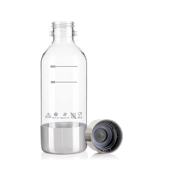 500 ml garrafa de água de água com água de refrigerante de plástico ecológico para animais de estimação