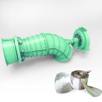 Tipo tubular modificado para requisitos particulares del tubo de turbina de la hoja fija del generador hidráulico de turbina