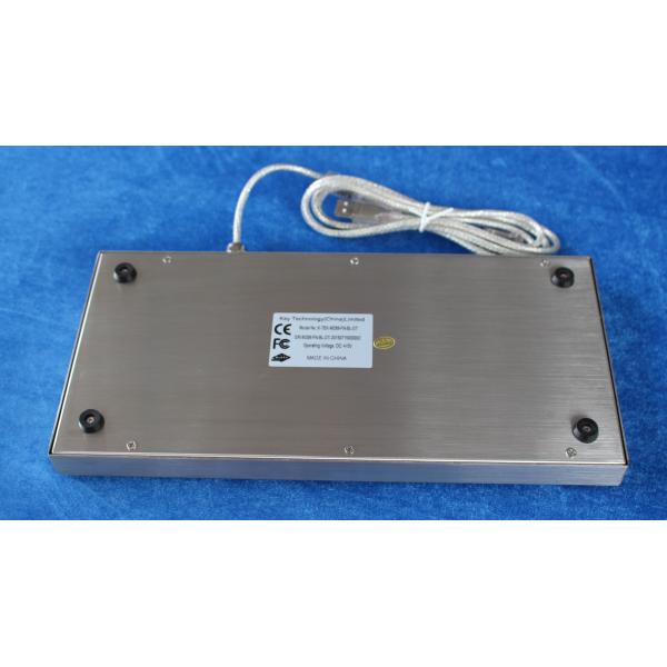 Desktop Waterproof Industrial Computer Keyboard Red Baklit Colour 82 Keys