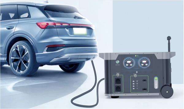 3000Wh 6000Wh EV Estações de carregamento de carros elétricos Smart Outdoor Portable Power Station