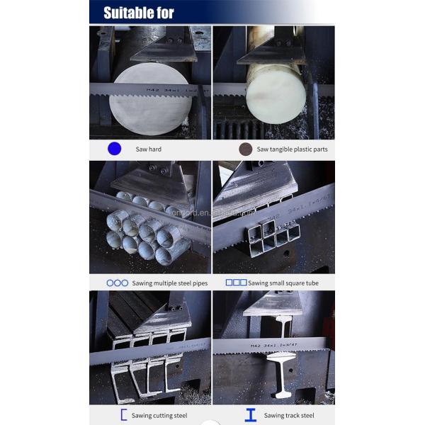 High Precision Teeth per Inch M42 Bi-metal Band Saw Blade for Stainless Steel Cutting