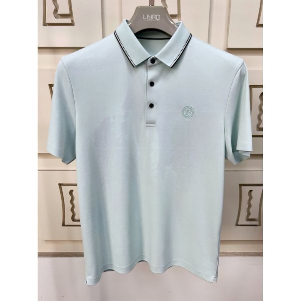Luxury Men Polo Shirts | Minimalist Design with Contrast Collar, High - End Workmanship Men T-shirt Profession T-shirt Factory