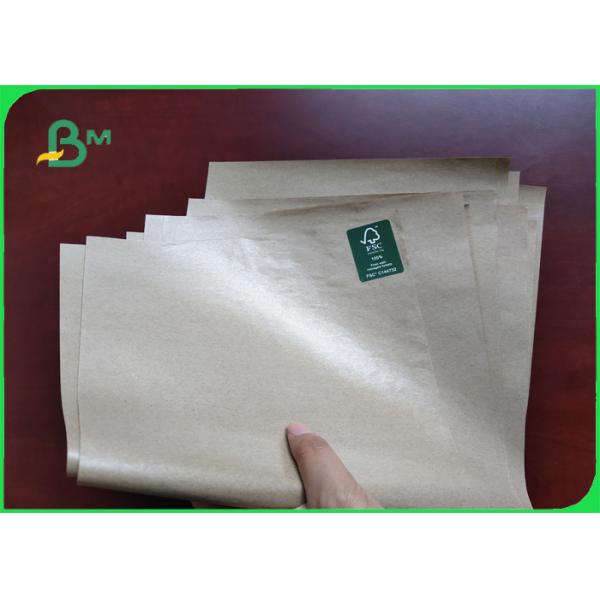 Покрытая ПЭ бумага Брауна Крафт ПЭ 30-350гсм одобренное ФСК покрыло Брауна бумага Крафт анти- завладевает 50/100мм в катушках