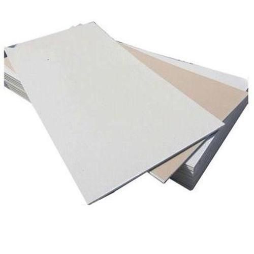 Partition Wall Ceiling Heat Insulation Acoustic Gypsum Board No Pattern 7mm-15mm Thickness