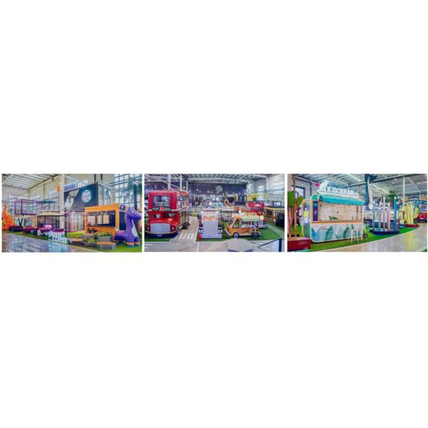 Big Mobile Food Truck With BBQ Grill Printing Shops