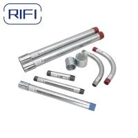 Hot DIP Galvanizado Finish IMC tubo de conduta e 90 graus ou 45 graus cotovelo