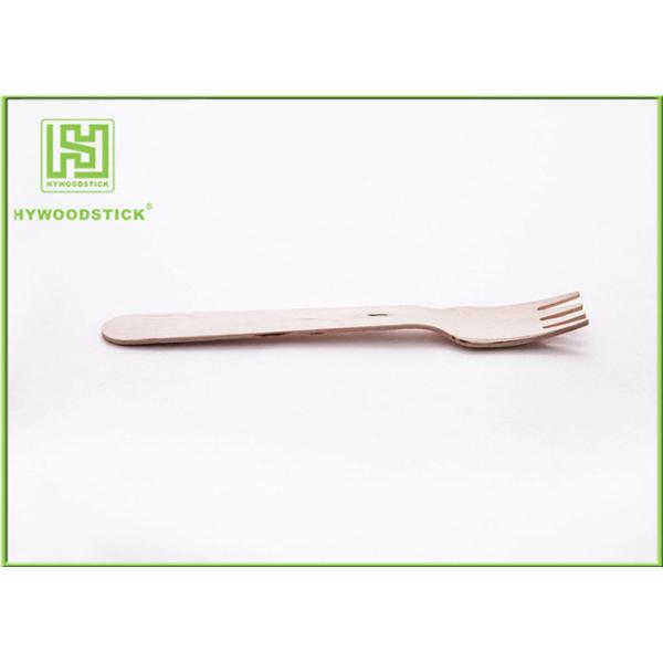 14cm Eco Friendly Cutlery Compostable Dinnerware Wooden Party Spoons For Children