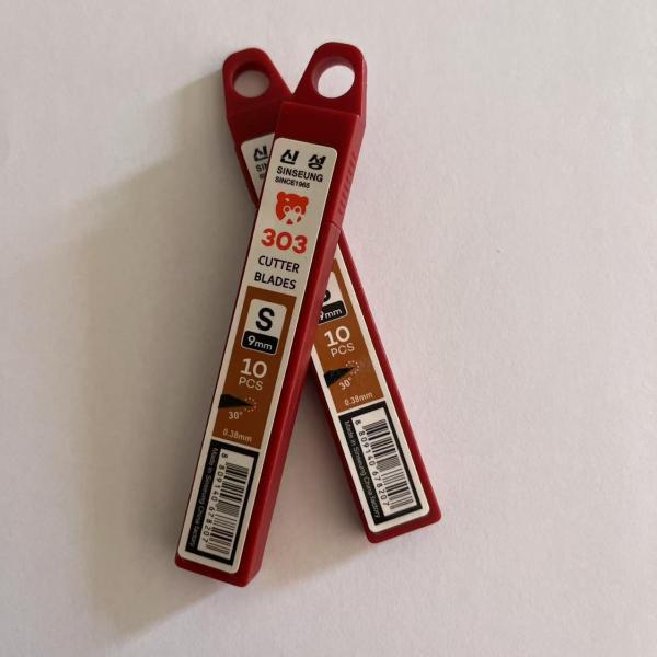 Compact High Carbon Steel 9mm Blades For Long Lasting Accurate Cutting