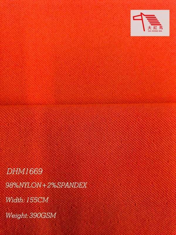 Pique Mesh Nylon Spandex Fabric 390GSM Heavy Duty Breathable for Jackets