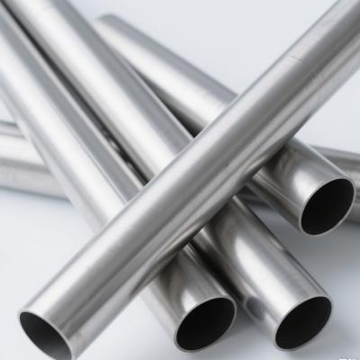 Pipe en acier inoxydable industriel 304 soudée ronde tubes SS personnalisés 2B finition