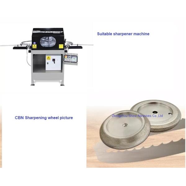 ISO 127mm CBN Остряющее колесо Электропластированная связь для мельниц