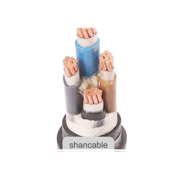 4 Core Armoured Power Cable / Industrial Armoured Cable Wiring XLPE