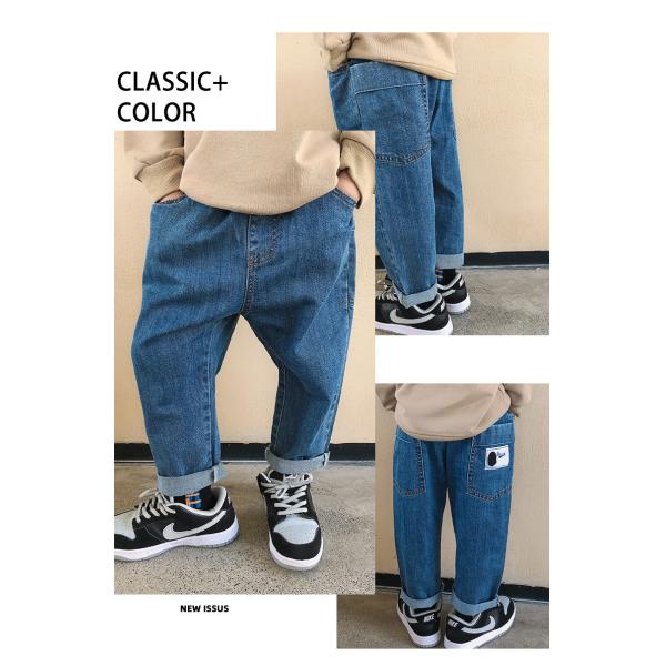 Children Clothing Production Jeans With Waistband Elastic For Boys