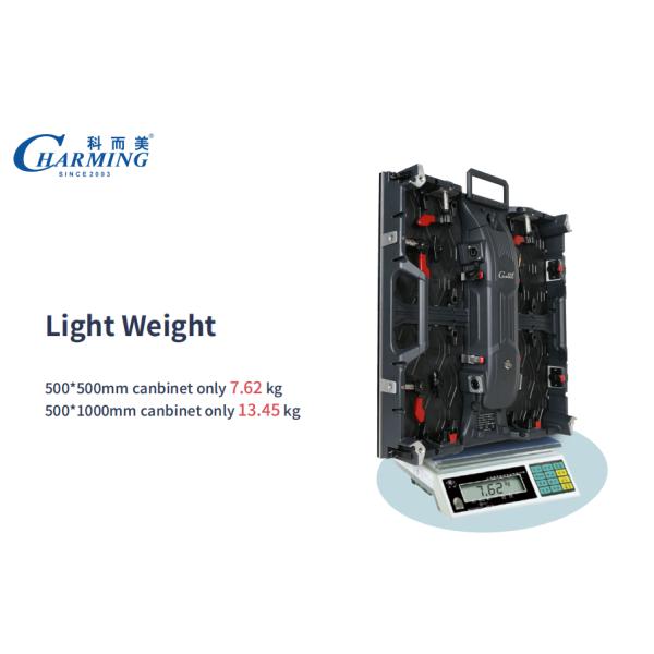 E Series 4K 3840Hz 500x1000mm P3.91 LED Screen Quick Connection Truss