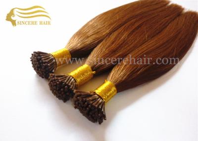 Hot Sell 45 CM 0.75 Gram Brown #6 Pre Bonded I Tip Remy Hair Extensions For Sale