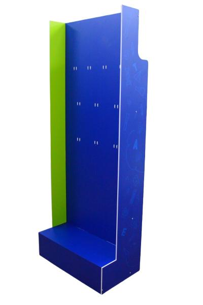 Plastic Rack PVC Foamboard Display Stand Lightweight With Easy Assembly