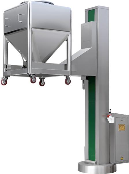 600L Pharma Bin Blender Pharmaceutical Container Stainless Steel Powder Ibc Chemical Tank