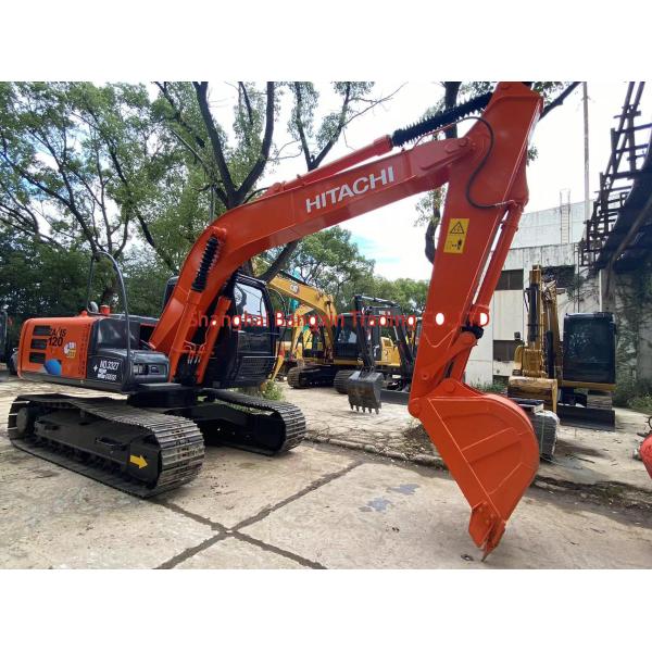 Small Machine Used Mini Excavator Hitachi ZX120 with Original Hydraulic Pump