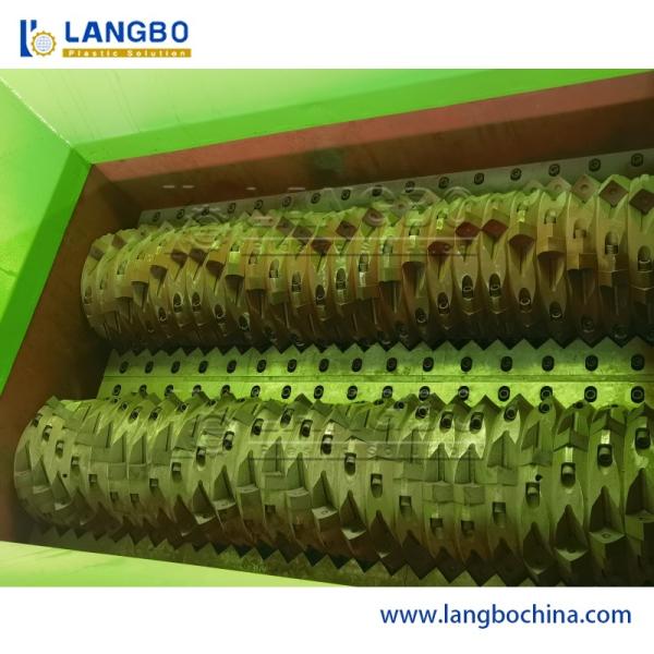 Wood / Metal / Plastic / Cardboard / Scrap Shredder Machine Home Kitchen Food Waste Garbage Mini Small Twin Shaft Shredder Machine