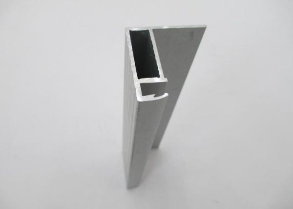 Silver Custom Aluminium Solar Panel Frame , Anodised Aluminium Profiles