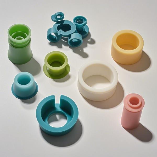 Custom Temperature Resistance Silicone Moulding Parts For Industrial 15-95 Shore A