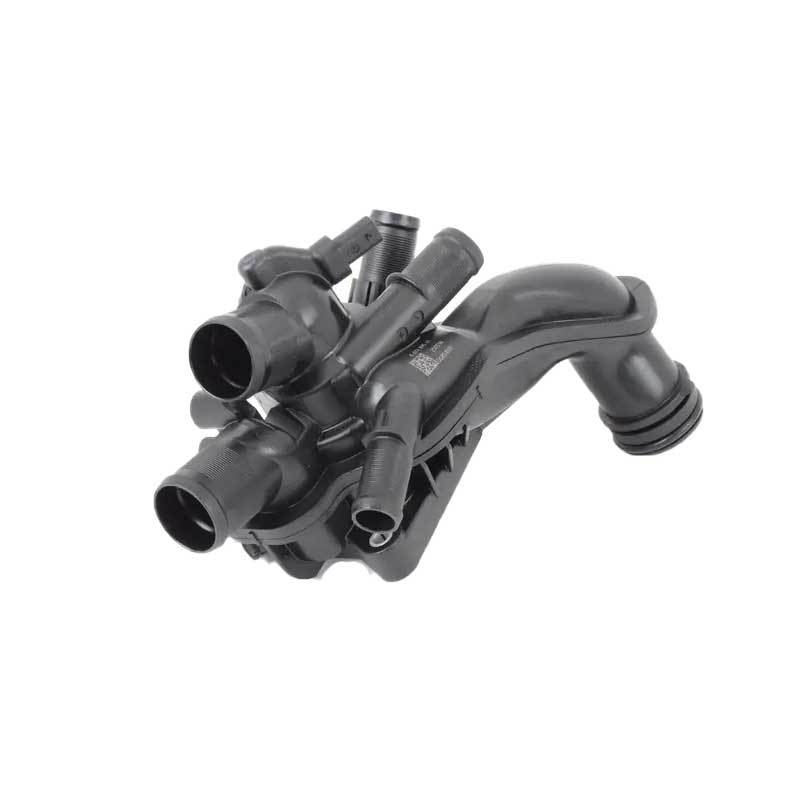 One stop shopping thermostat housing and thermostat 11538674895 for mini