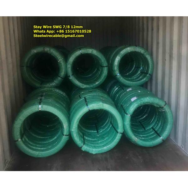 Galvanized Stay Wire SWG 7/8 (7/4.0mm) BS 183
