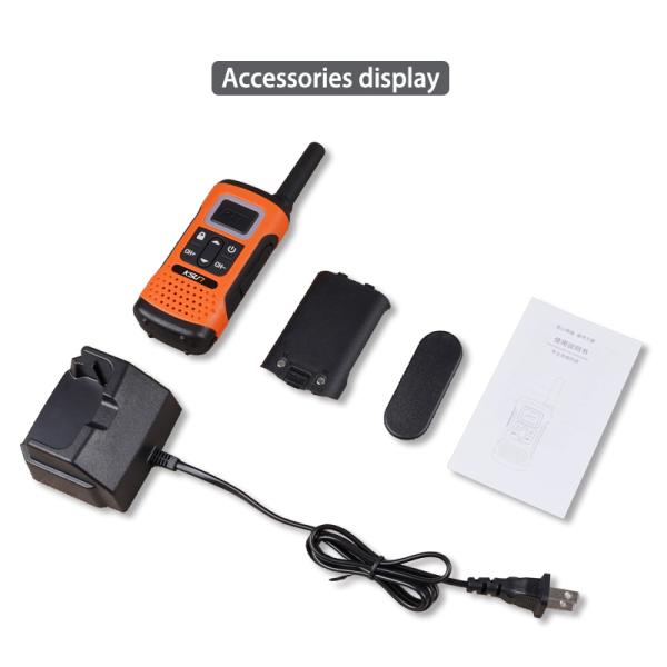 Handheld UHF KSUN GZ32 PMR FRS License Free Two Way Radio with Clone Decoding Function