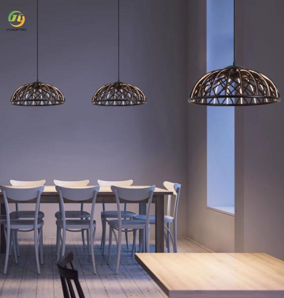 JYLIGHTING Italian Modern Minimalist Restaurant Creative Personality Living Room Dining Table bar Woven Mesh Art 	Modern Pendant Light