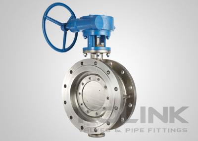 Triple Eccentric Butterfly Valve Double Flanged WCB CF8 CF8M