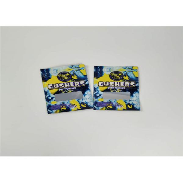 A folha feita sob encomenda imprimiu o cartucho da pena dos sacos 1ml Vape do Ziplock que empacota com janela