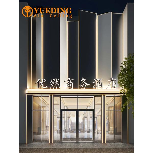 Outdoor Perforated Aluminium Mesh Architecture Metal Alloy Facade Plate for Cladding Panel