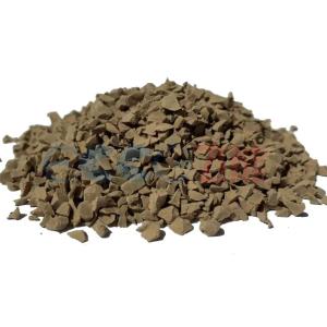 Os grânulo de borracha EPDM IAAF MSDS da cor de Brown aprovaram