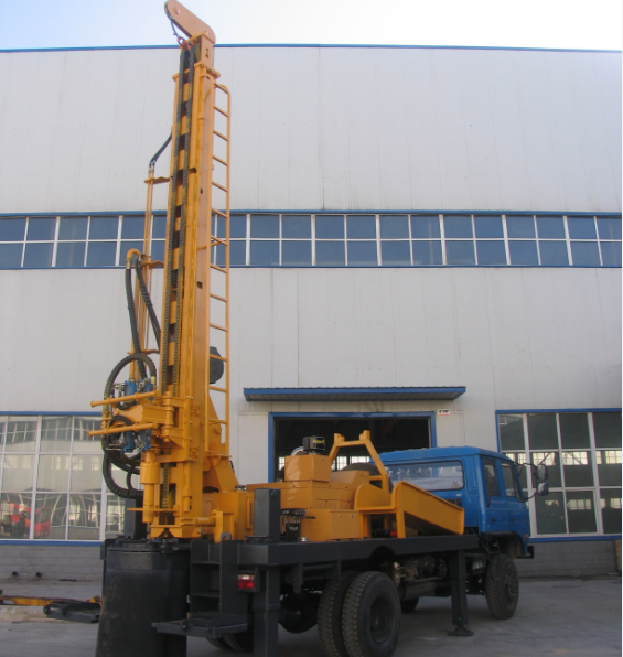 Truck Mounted Deep Borehole Water Well Drilling Rig Machine