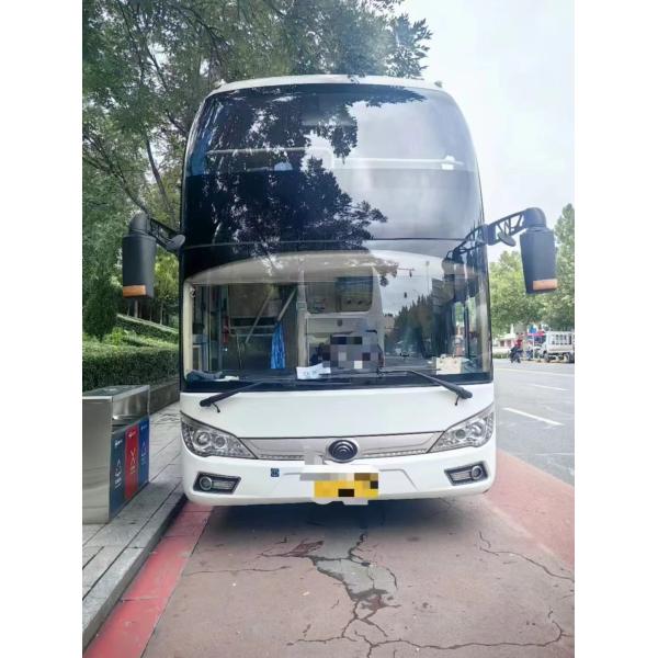 Affordable 6118 Model 54-Seater Bus with Two Doors Airbag Chassis and 9726ML Displacement