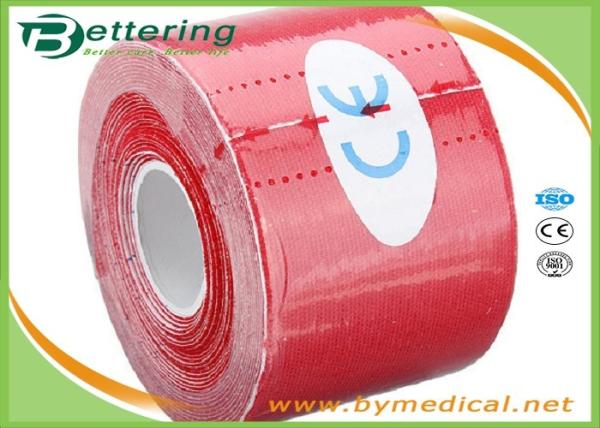 Colored Kinesiology Physio Therapy Athletic Muscle Tape For Knee / Shoulder / Leg / Ankle Pain