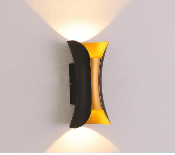 LED wall lamp modern simple aluminum wall lamp indoor canton tower wall light