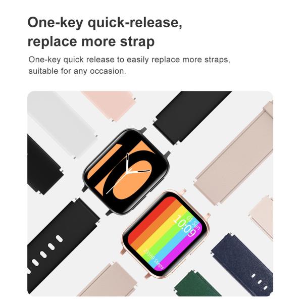 1,78 дозор здорового спорта тарифа сердца дюйма 420*485 ECG Mp3 умный