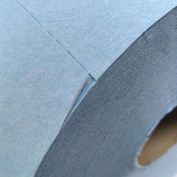 Heavy Duty Non Woven Woodpulp Cellulose Paper Wipe Roll 56gsm 25X37cm