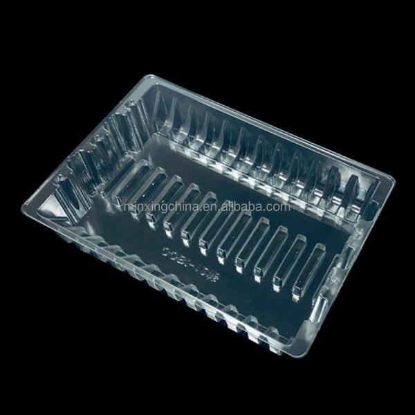 Transparent PET Turnover Plastic Packaging Blister Tray for Automobile Components Direct