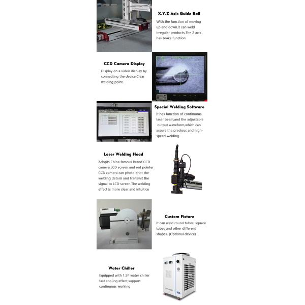 Продвижение Кантонской ярмарки AC380V 4 оси YAG Лазерная сварочная машина из волокон для формы душевой головки из нержавеющей стали