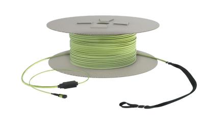 12 diâmetro do cabo de fibra ótica 3.0mm do núcleo MPO para Data Center