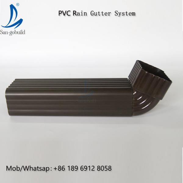 Wholesale Rainwater Drain System Colored Aluminum Extrusion Rain Gutters